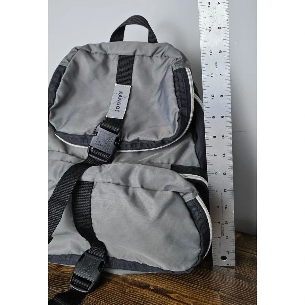 KANGOL Multi-Pocket Gray‎ Travel Backpack